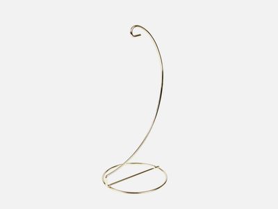 11" Gold Ornament Stand - Stand Only