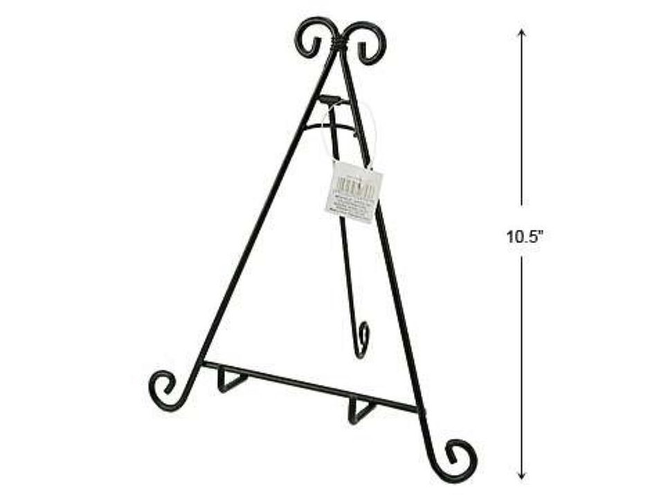 10"H Wired Display Easel - Black