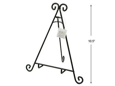 10"H Wired Display Easel - Black