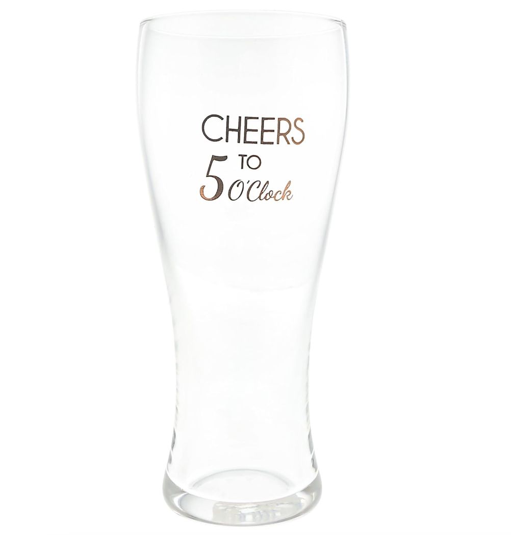 5 O'Clock - 15 oz Pilsner Glass - 1pc