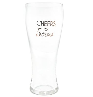 5 O'Clock - 15 oz Pilsner Glass - 1pc