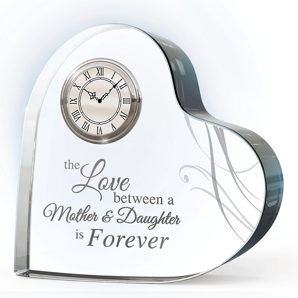 Mother/Daughter Clock - Crystal