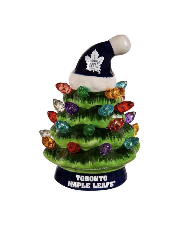 4" Mini LED Tabletop Christmas Toronto Maple Leafs Ornament