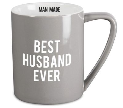 Best Husband Ever Mug, 18oz, Grey Ceramic