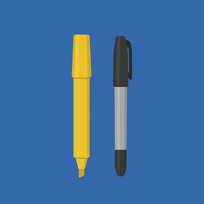 Markers &amp; Permanent Markers