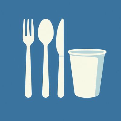 Disposable Cups &amp; Cutlery