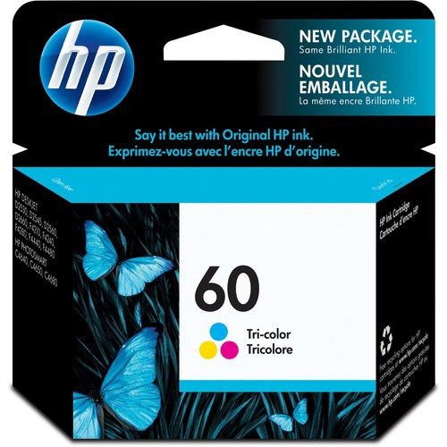 HP 60 Tri-Colour Ink Cartridge