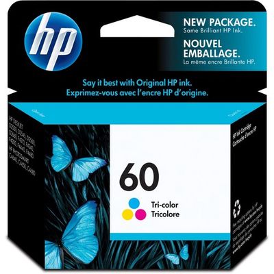 HP 60 Tri-Colour Ink Cartridge