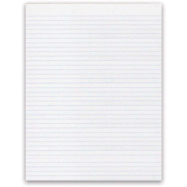 Writing Pad, Ruled, Letter Size