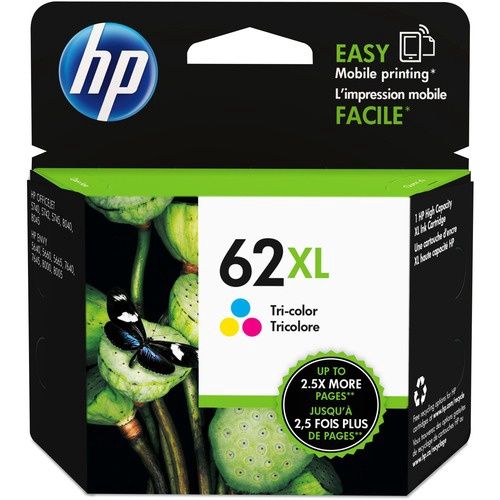 HP 62XL TriColor Ink Cartridge
