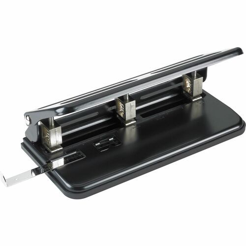 Heavy-duty 3-hole Punch, Adjustable, 9/32" Punch Size