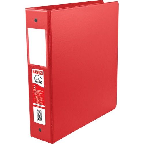 Red 2" Ring Binder