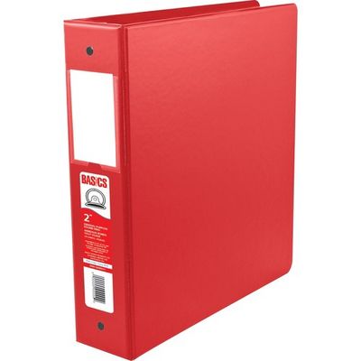 Red 2" Ring Binder