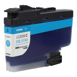 Brother INKvestment LC3039CS Ultra High Yield Cyan Ink Cartridge