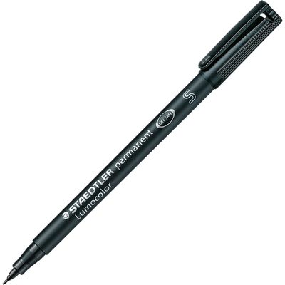 Staedtler Lumocolor Permanent, Super Fine, Black