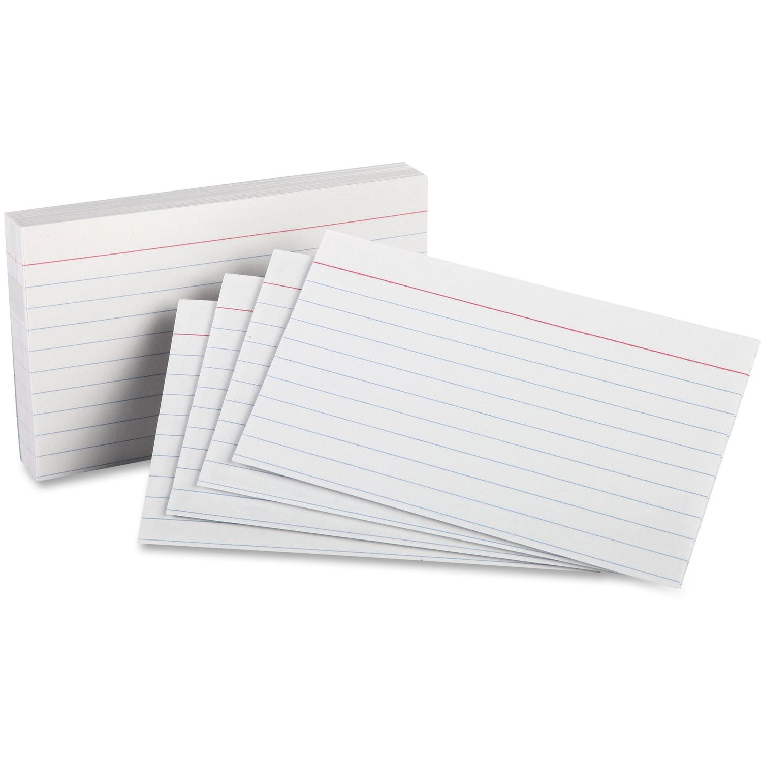 Oxford Ruled Index Card