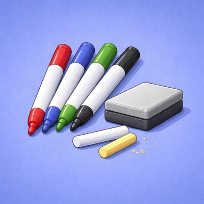 Dry-Erase Markers &amp; Chalk