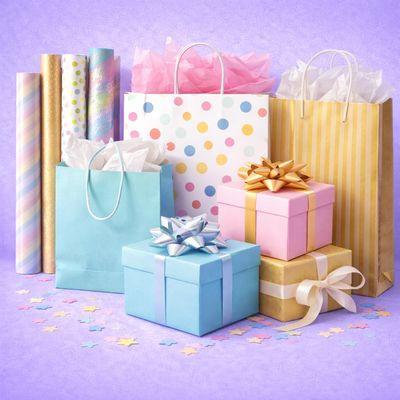 Gift Bags, Boxes, &amp; Wrapping Paper