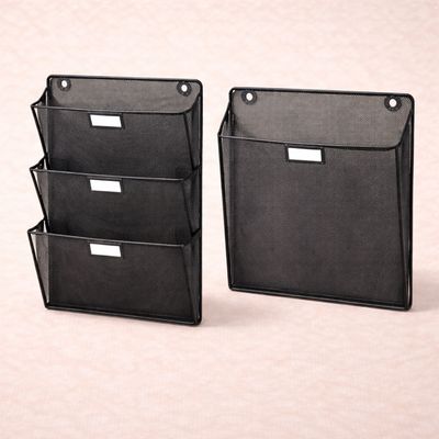 Mesh Wall File Organizers