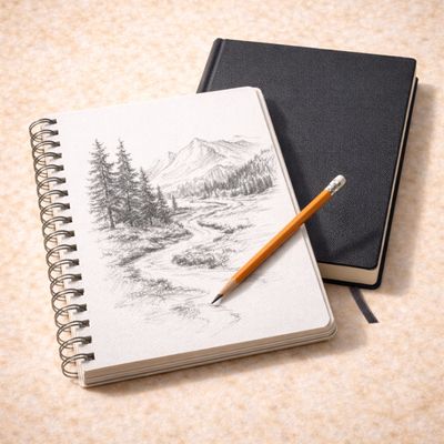 Sketchbooks, Tracing Paper, &amp; Drawing Pads
