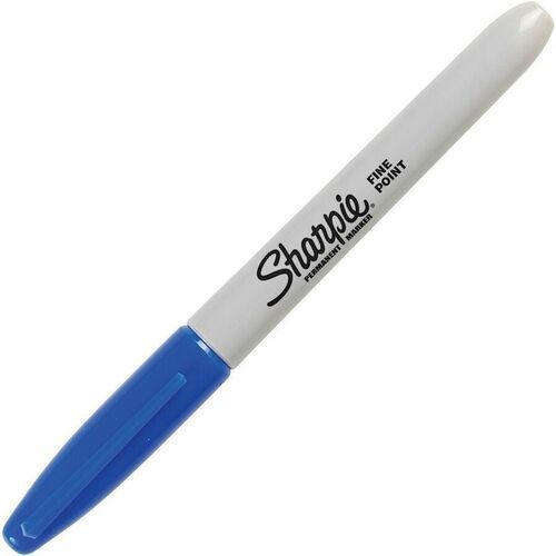 Sharpie Fine Point Permanent Marker, Blue - Single