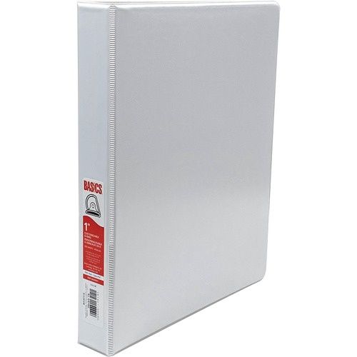 Customizable D-Ring Binder 1" White