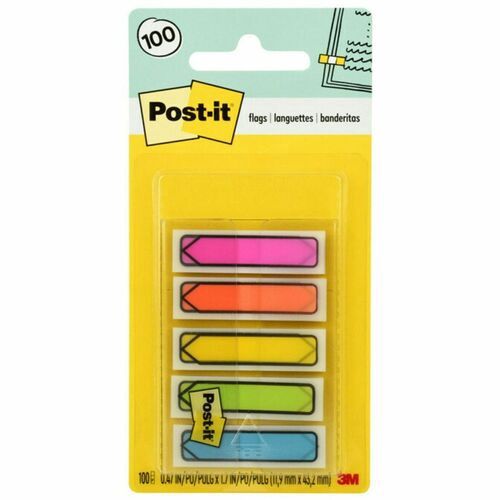 Post-it Arrow Flags, Bright Colors, Pack of 80
