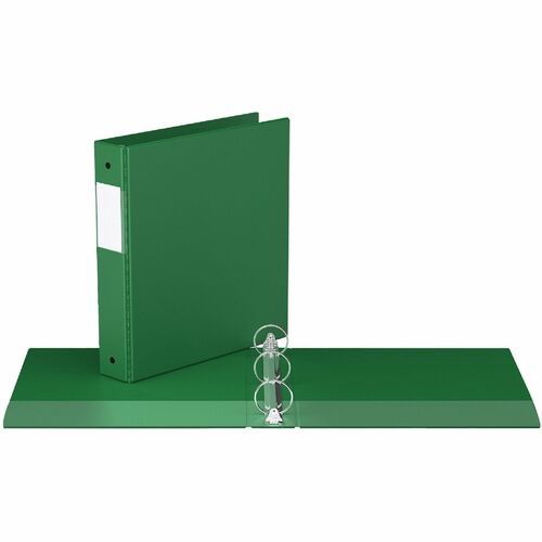 Round Ring Binder, 1 1/2", Green