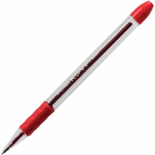 Pentel R.S.V.P. Ballpoint Pen, Fine, Red