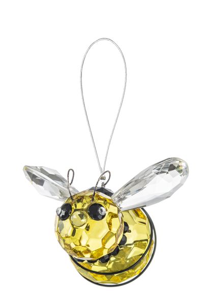 Queen Bee Crystal Ornament