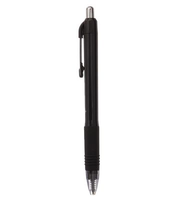 Zebra Pen Z-Grip Retractable Gel Pen,  Medium, Black