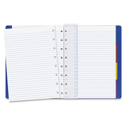 Rediform A5 Size Filofax Notebook, Blue