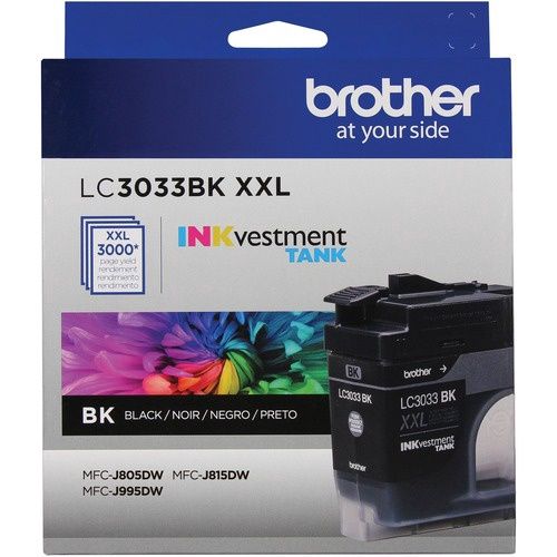 Brother LC3033 Black Ink Cartridge Black, Super High Yield