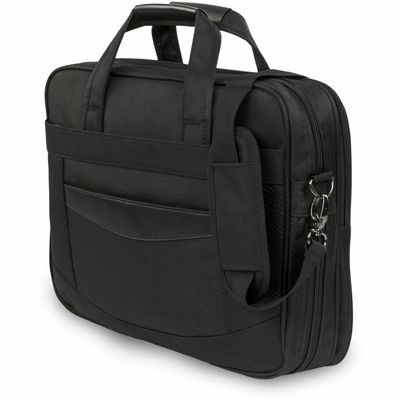bugatti Carrying Case (Briefcase) for 15.6" Computer, Tablet, Accessories, Black