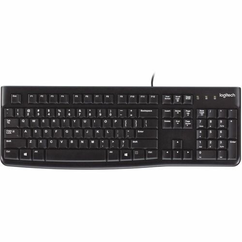 Logitech Slim K120 USB Corded Keyboard