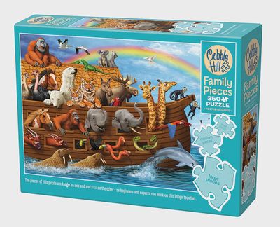 Cobble Hill 350 Family Pieces Puzzle - Voyage Of The Ark