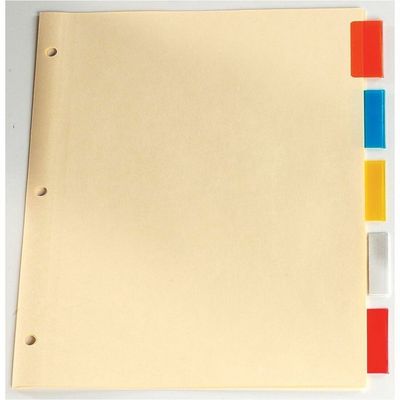 Oxford Premium Series Index Tab, 5 Tabs