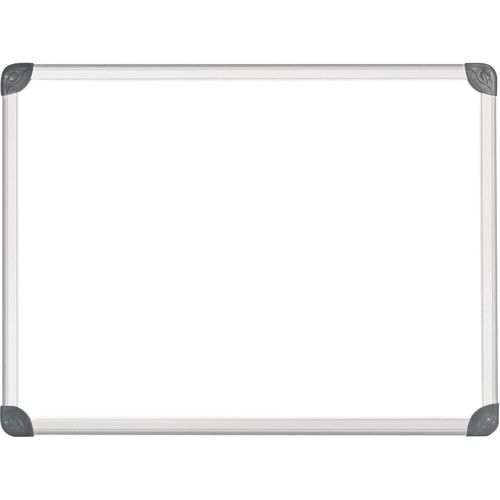 Quartet Euro Magnetic Erase Board, 36" x 24", White Surface , Aluminum Frame