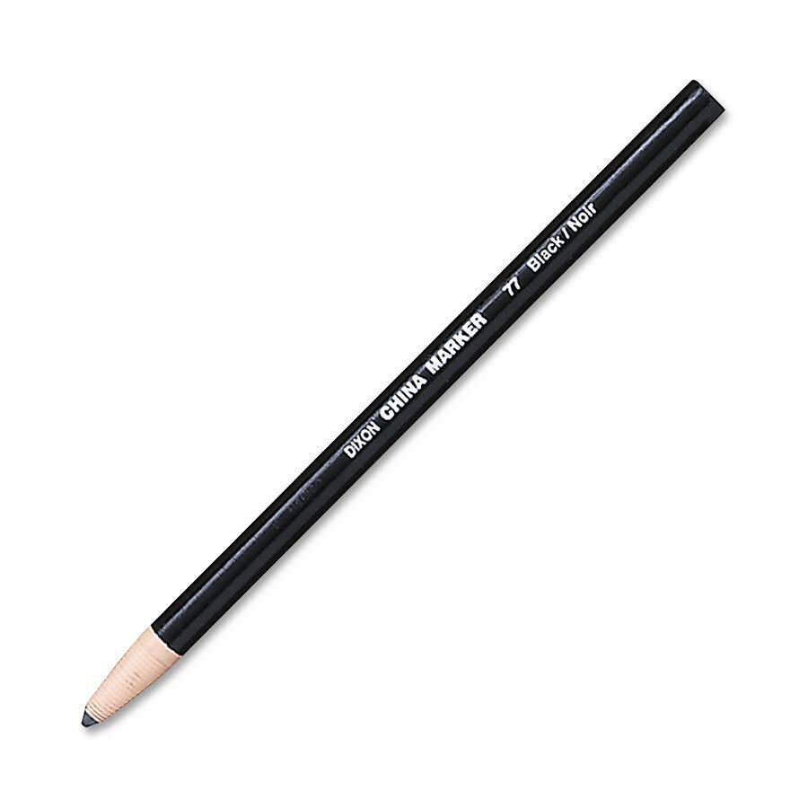 Dixon China Markers, Black, Singles