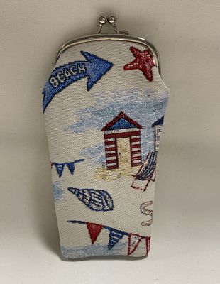 Eye Glass Pouch Tapestry Sand Beach