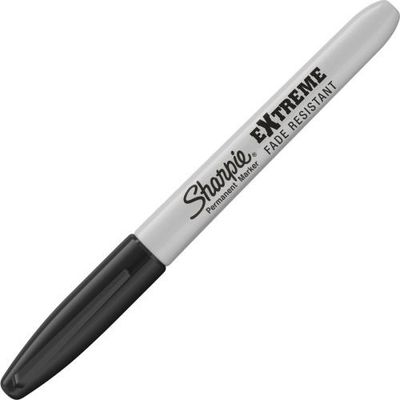 Sharpie Extreme Permanent Markers, Fine, Black
