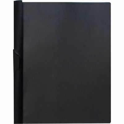 Slide Clip Report Covers, 30 Sheets, Black