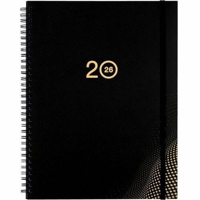 Basics Weekly Diary Agenda, Bilingual, 8.5" x 11", 2025