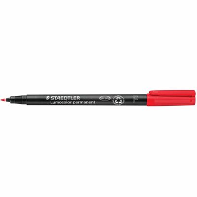 Staedtler Lumocolor Permanent, Fine, Red