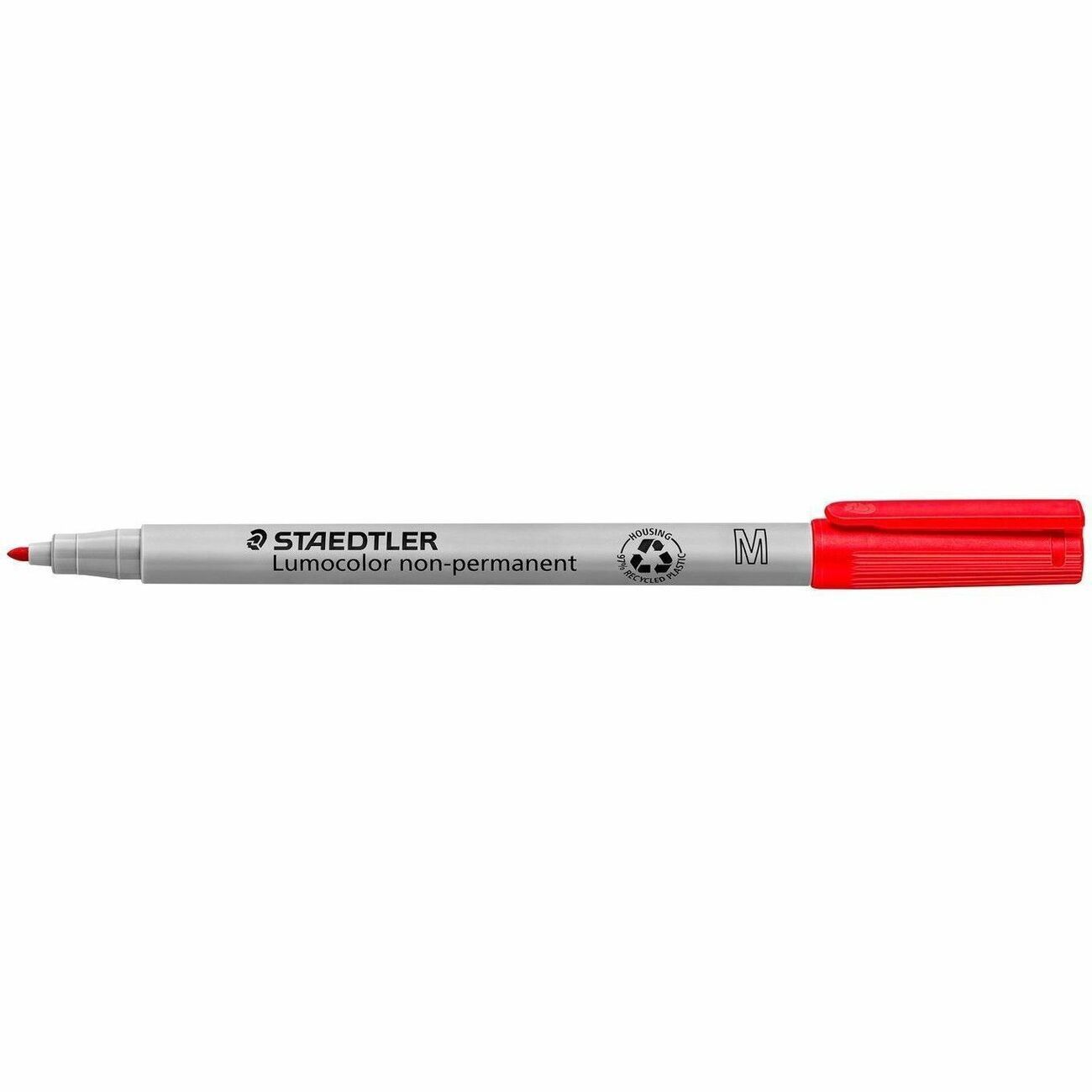 Staedler Lumocolor Medium Fibre-Tip, Non-permanent, Red