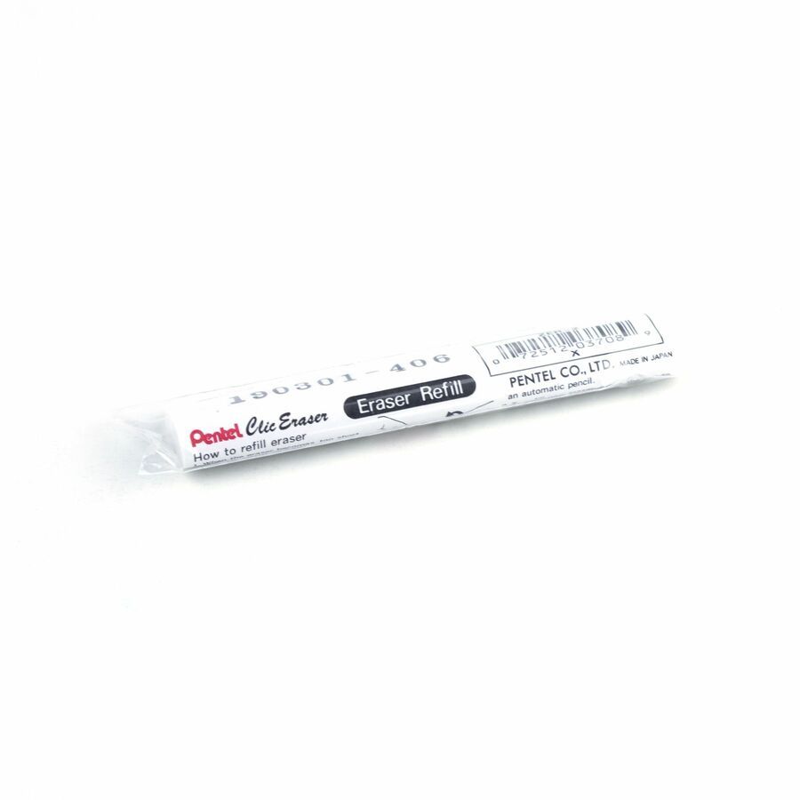 Pentel Clic Eraser Refill, 2 Pack