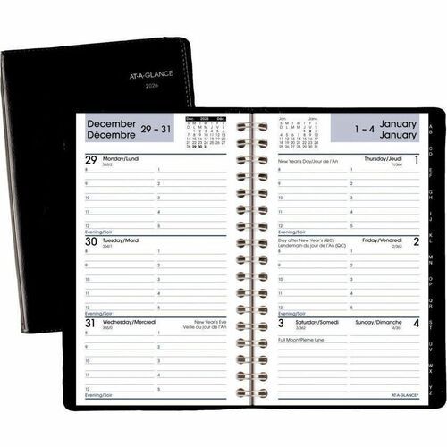 AT-A-GLANCE Weekly Desk Diary 6" x 3-3/4"