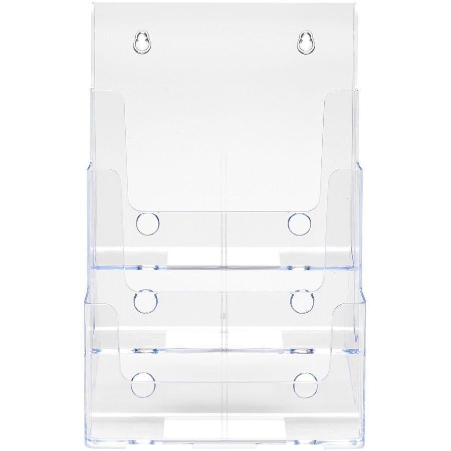 Deflecto Multi-Compartment DocuHolder, 3 Compartments, 3 Tiers