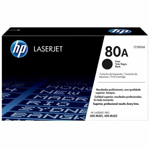HP CF280AD, Black Toner Cartridge, Dual Pack