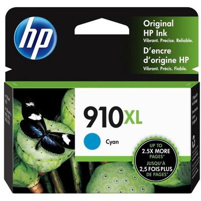 HP 910XL Cyan Ink Cartridge